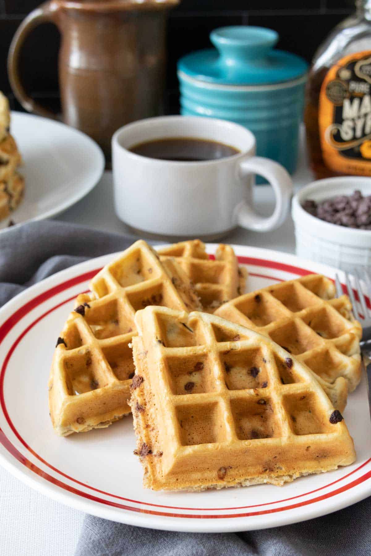 Chocolate Chip Waffles