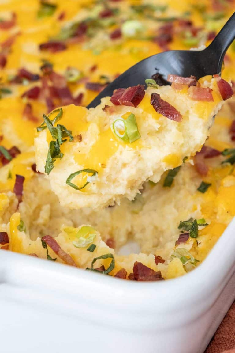 Twice Baked Mashed Potatoes - stetted