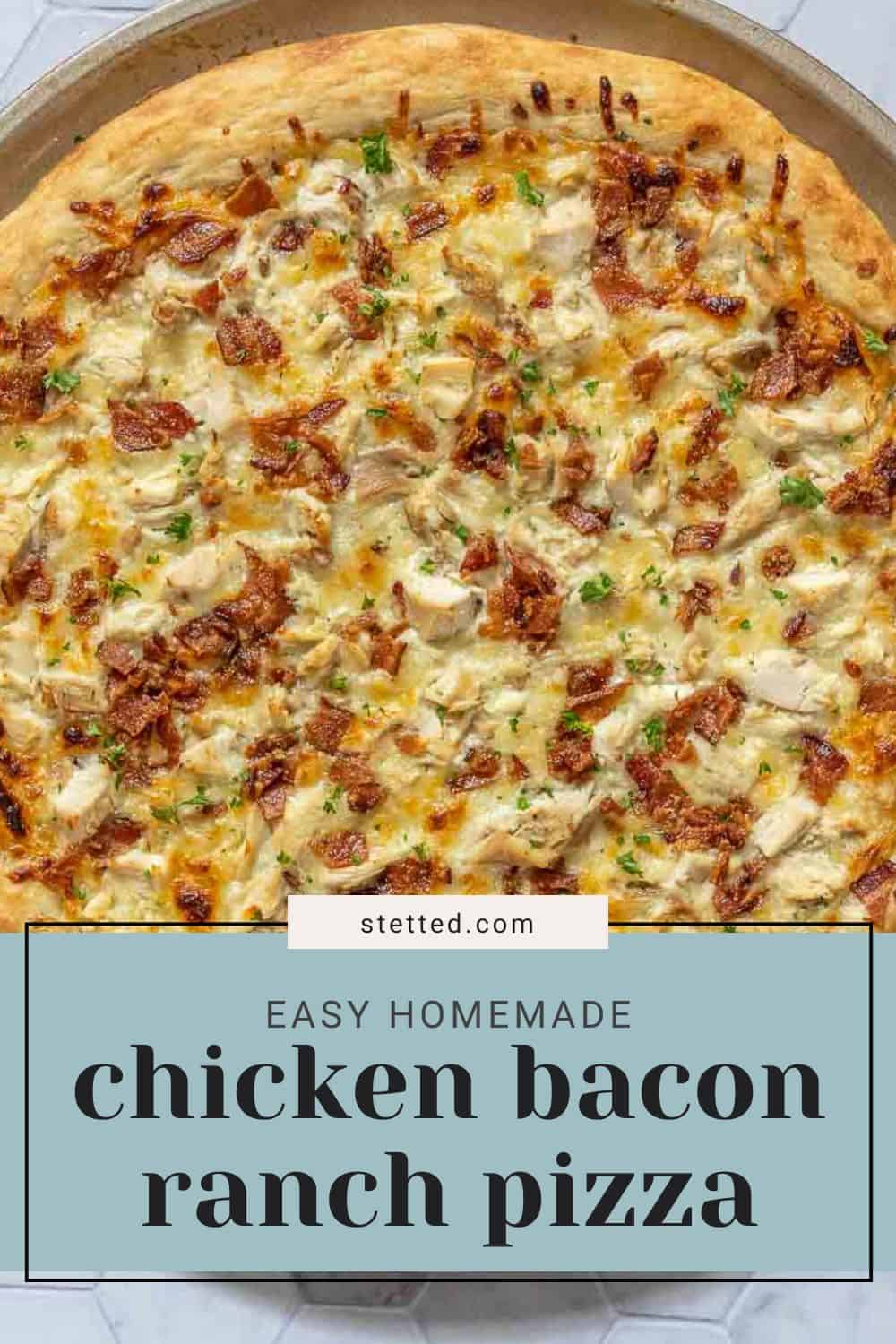 Easy Chicken Bacon Ranch Pizza For Takeout At Home