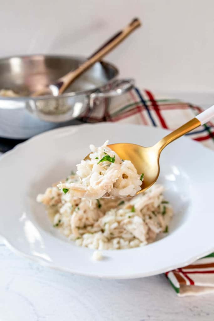 Easy Homemade Chicken Risotto Recipe