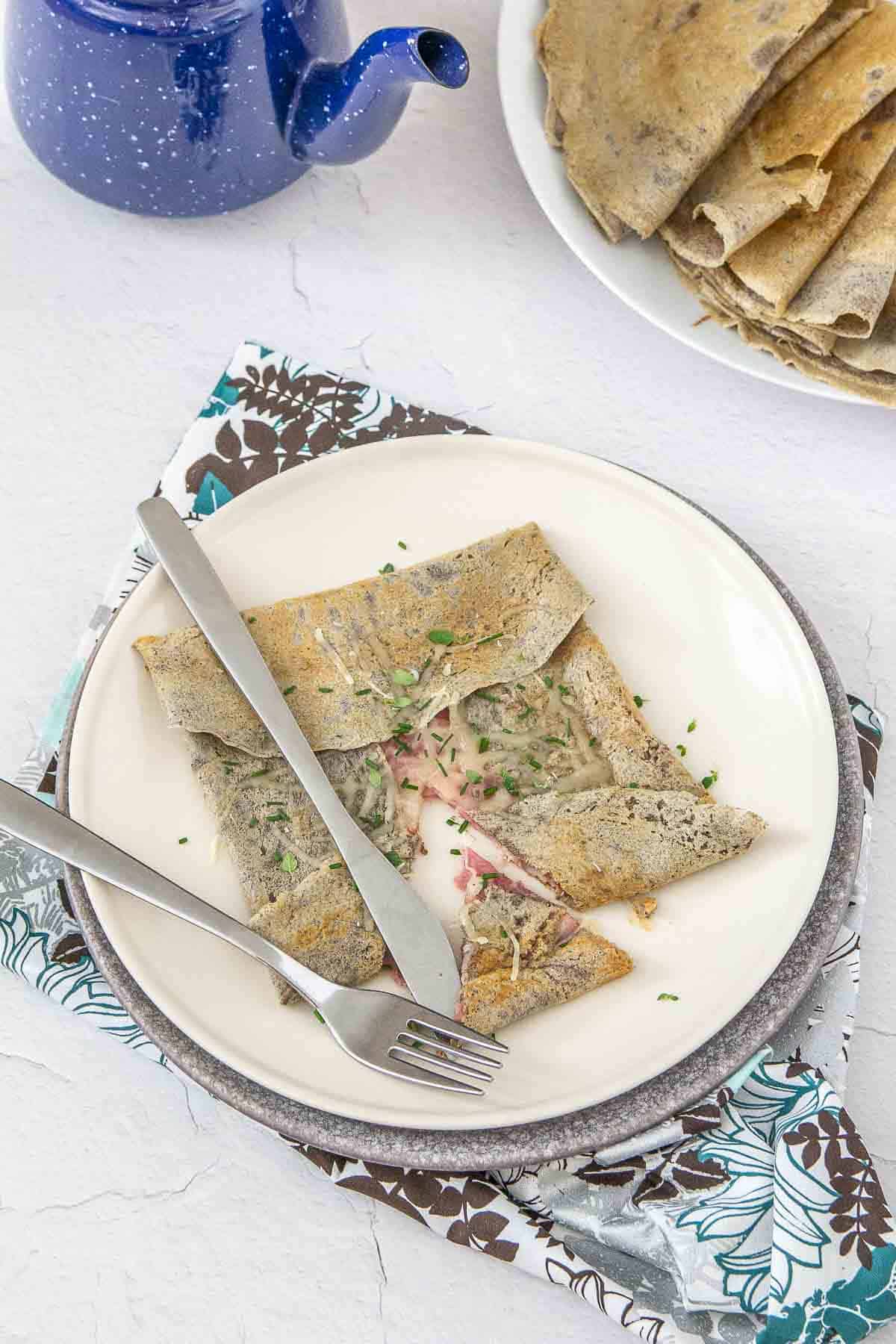 Buckwheat Crepes from Brittany (Gluten-free) - Pardon Your French