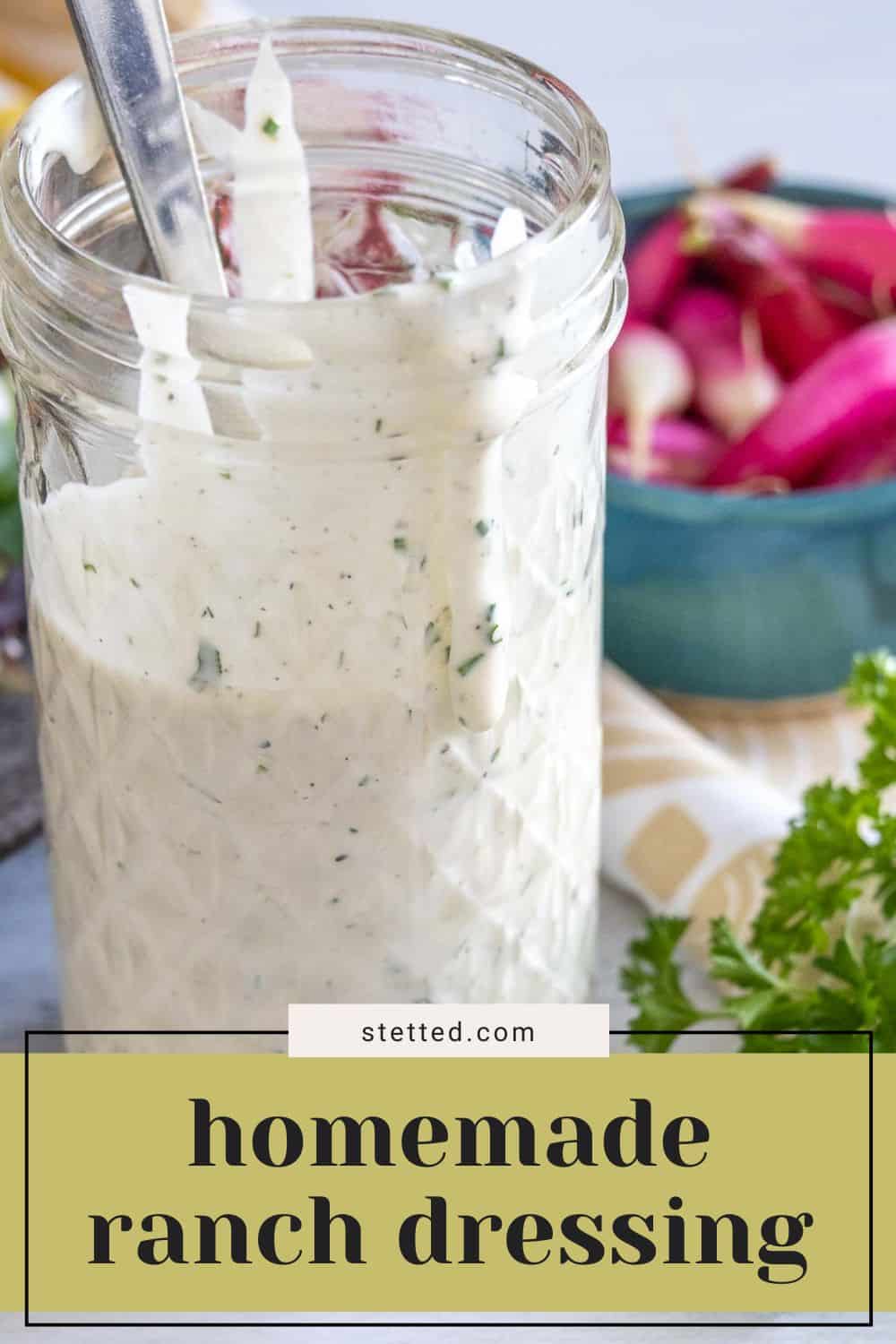Ranch Dressing Script Easy Homemade Ranch Dressing with Fresh Herbs