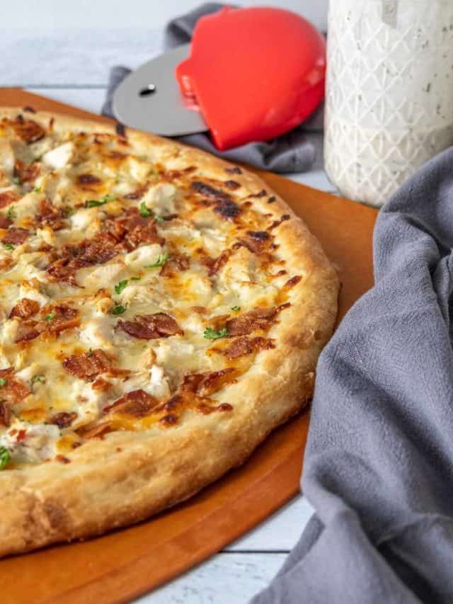 Chicken Bacon Ranch Pizza Recipe