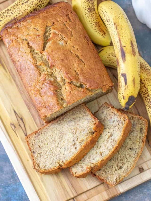 Easy Moist Banana Bread Recipe