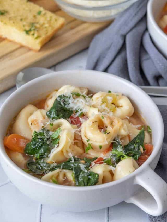 Easy Tortellini Soup