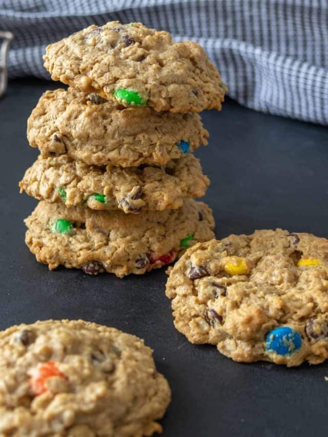 Peanut Butter Monster Cookies