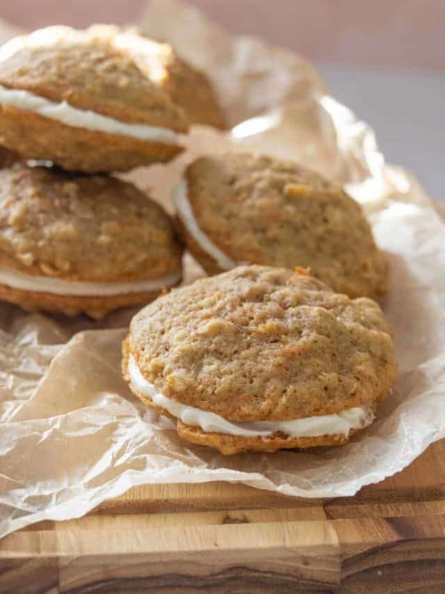 Easter Carrot Cake Cookies