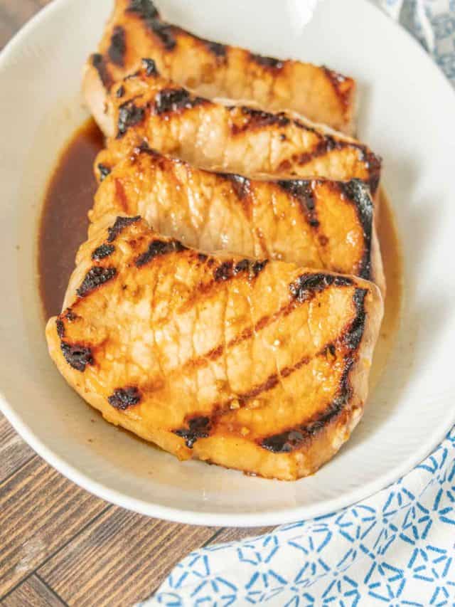 Easy Teriyaki Pork Chops - stetted