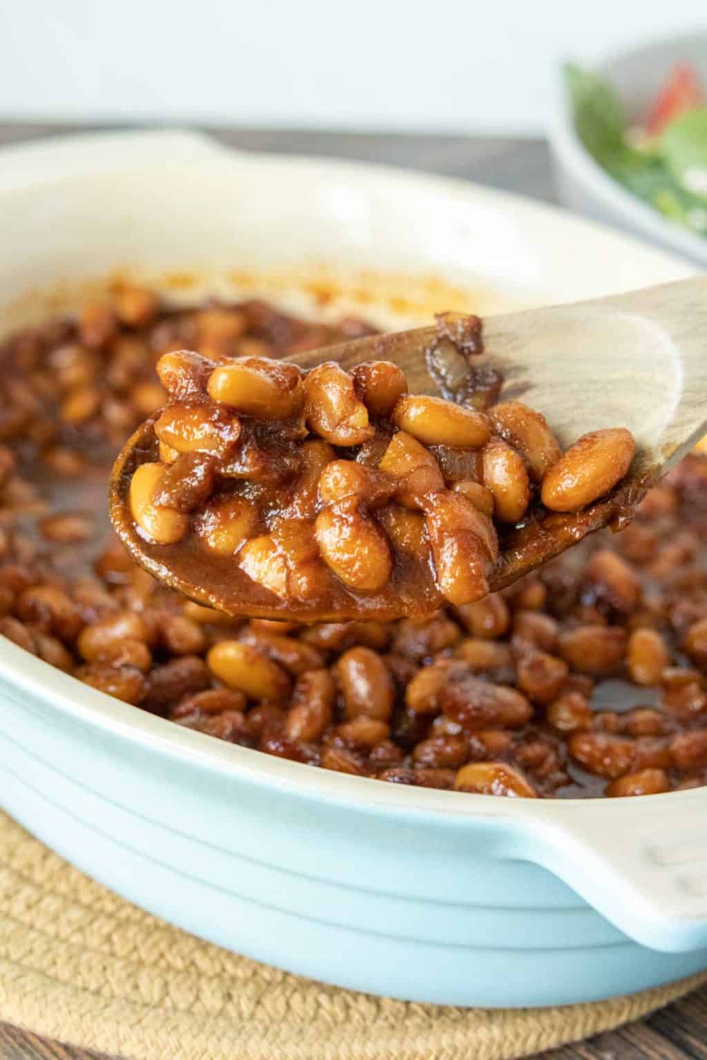 Vegetarian Baked Beans stetted