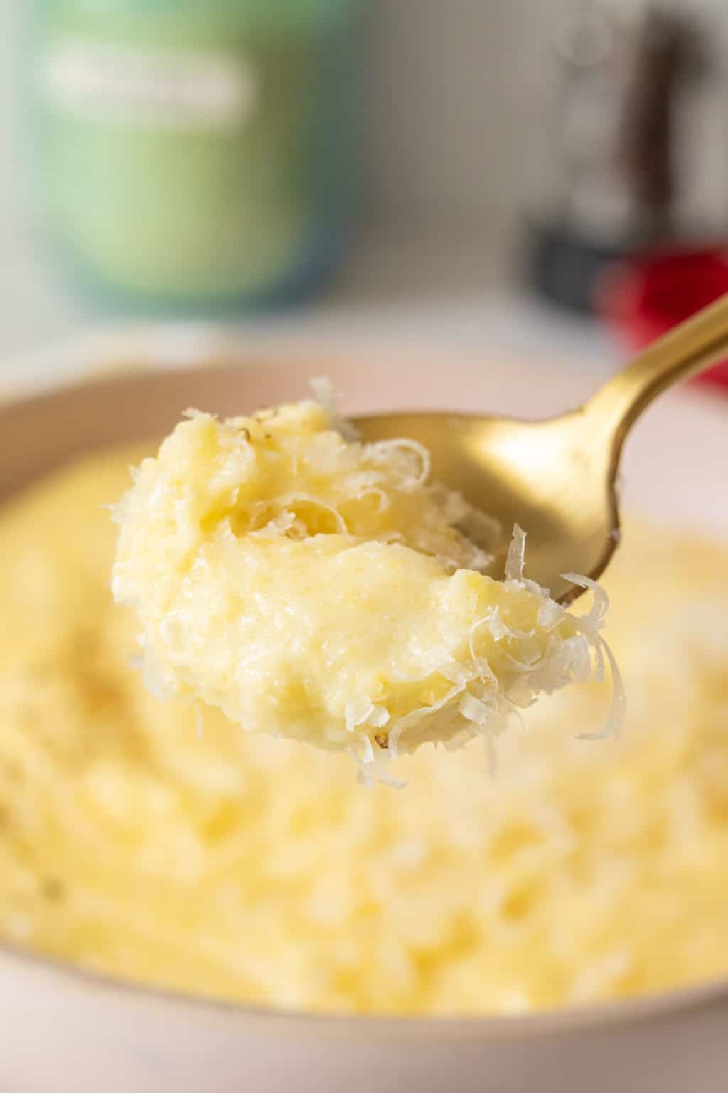 Easy Cheesy Polenta Recipe stetted