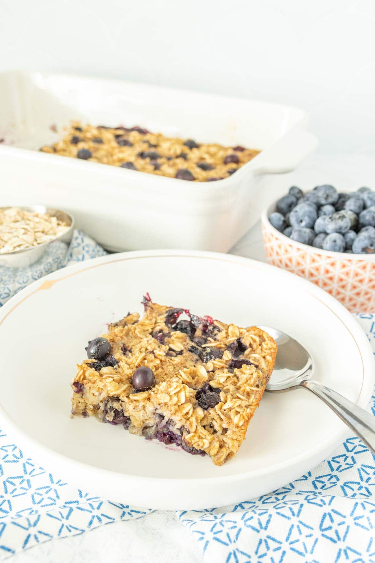 Blueberry Baked Oatmeal