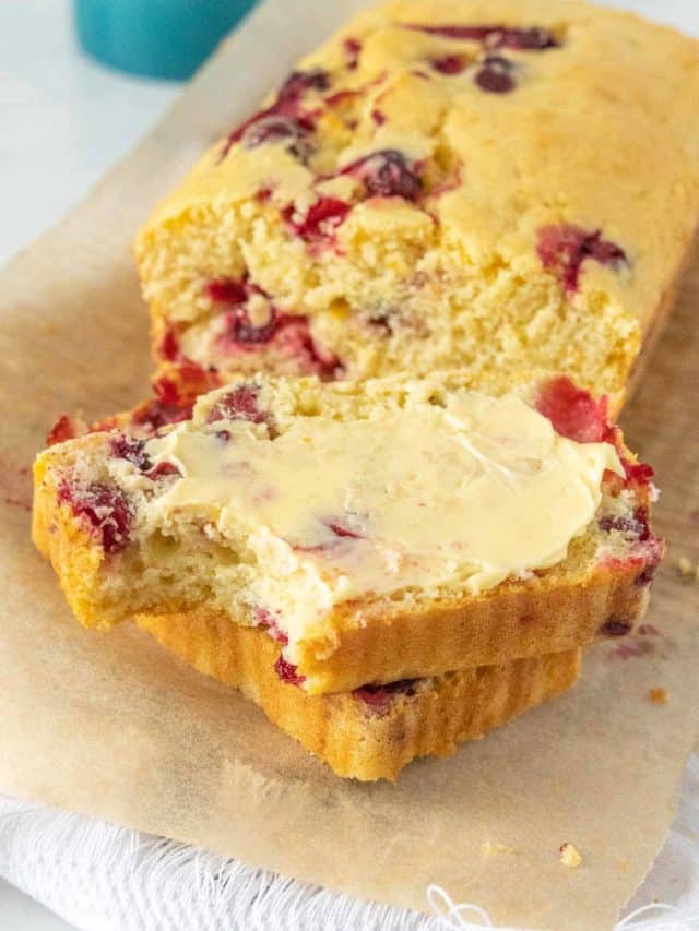 Cranberry Orange Bread Recipe stetted