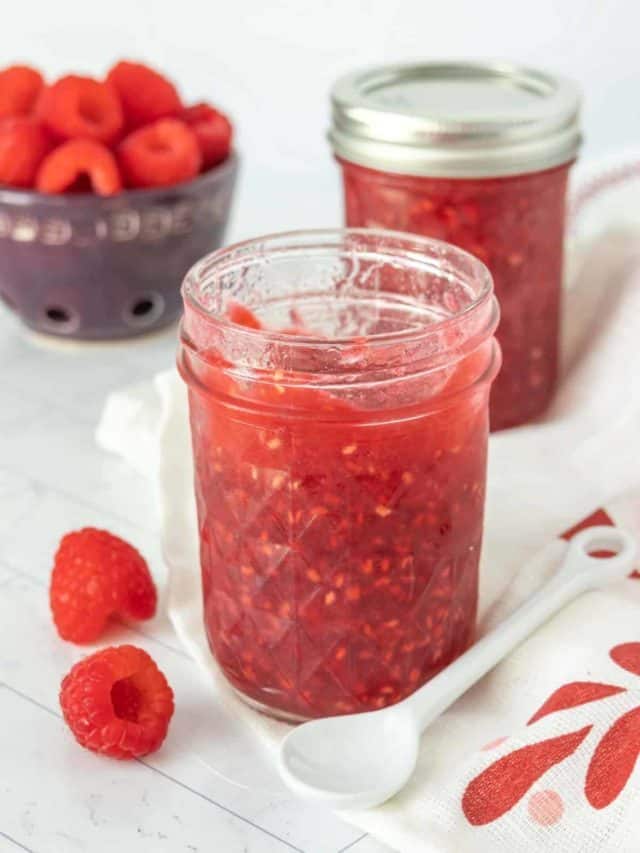 Small Batch Raspberry Jam