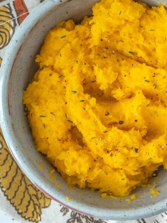 Mashed Butternut Squash