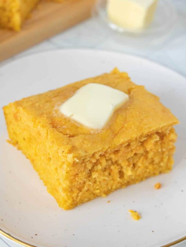 Sweet Potato Cornbread Recipe stetted
