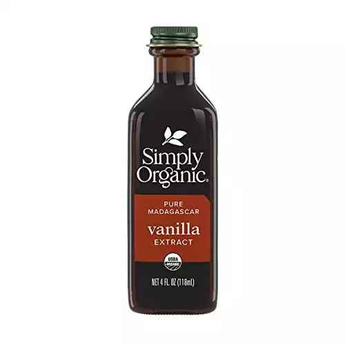 Simply Organic Pure Madagascar Vanilla Extract, 4-Ounces