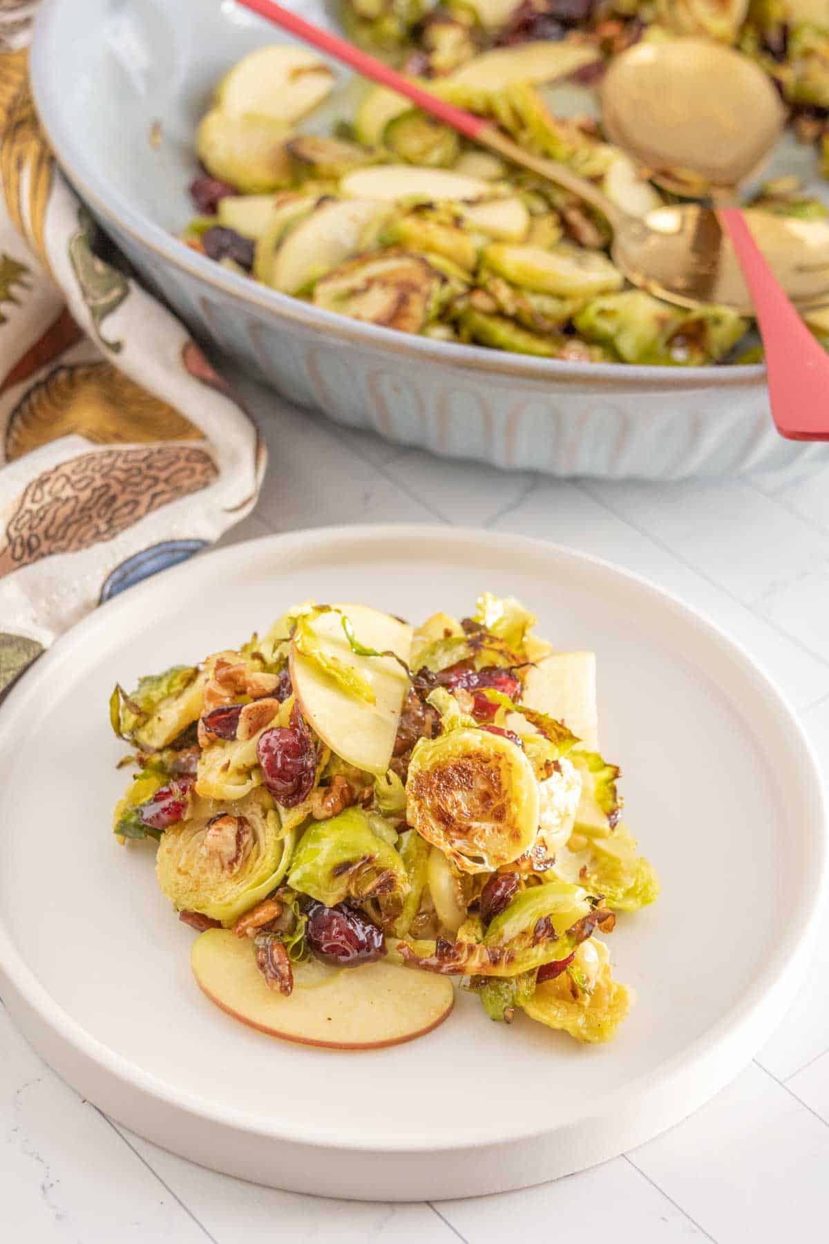 Roasted Brussels Sprout Salad