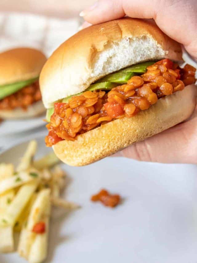 Lentil Sloppy Joes