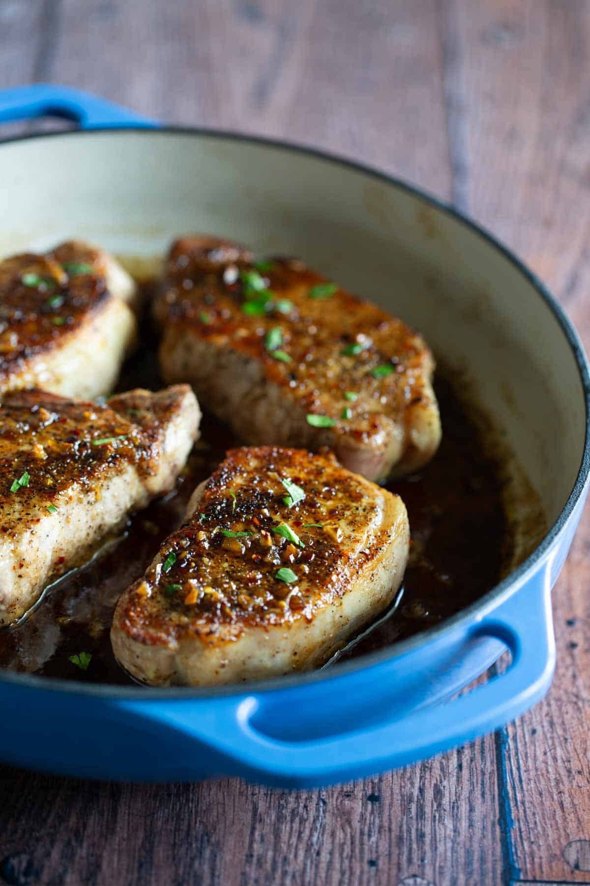 Honey Garlic Pork Chops