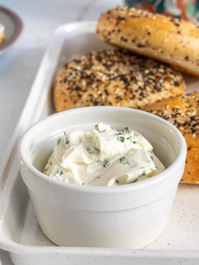 Easy Chive Cream Cheese