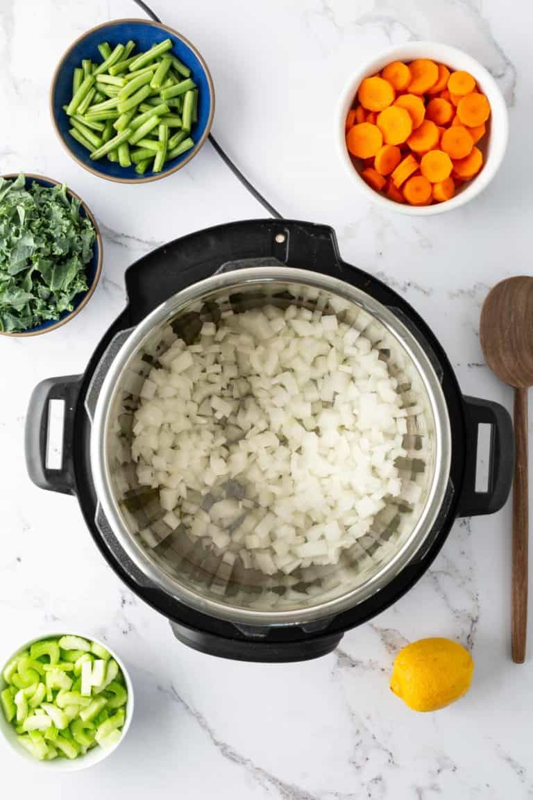 Instant Pot Vegetable Soup - stetted