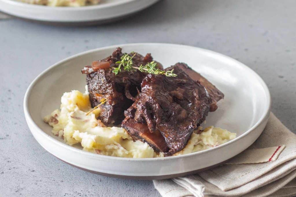 Three Short Rib Braised Short Ribs