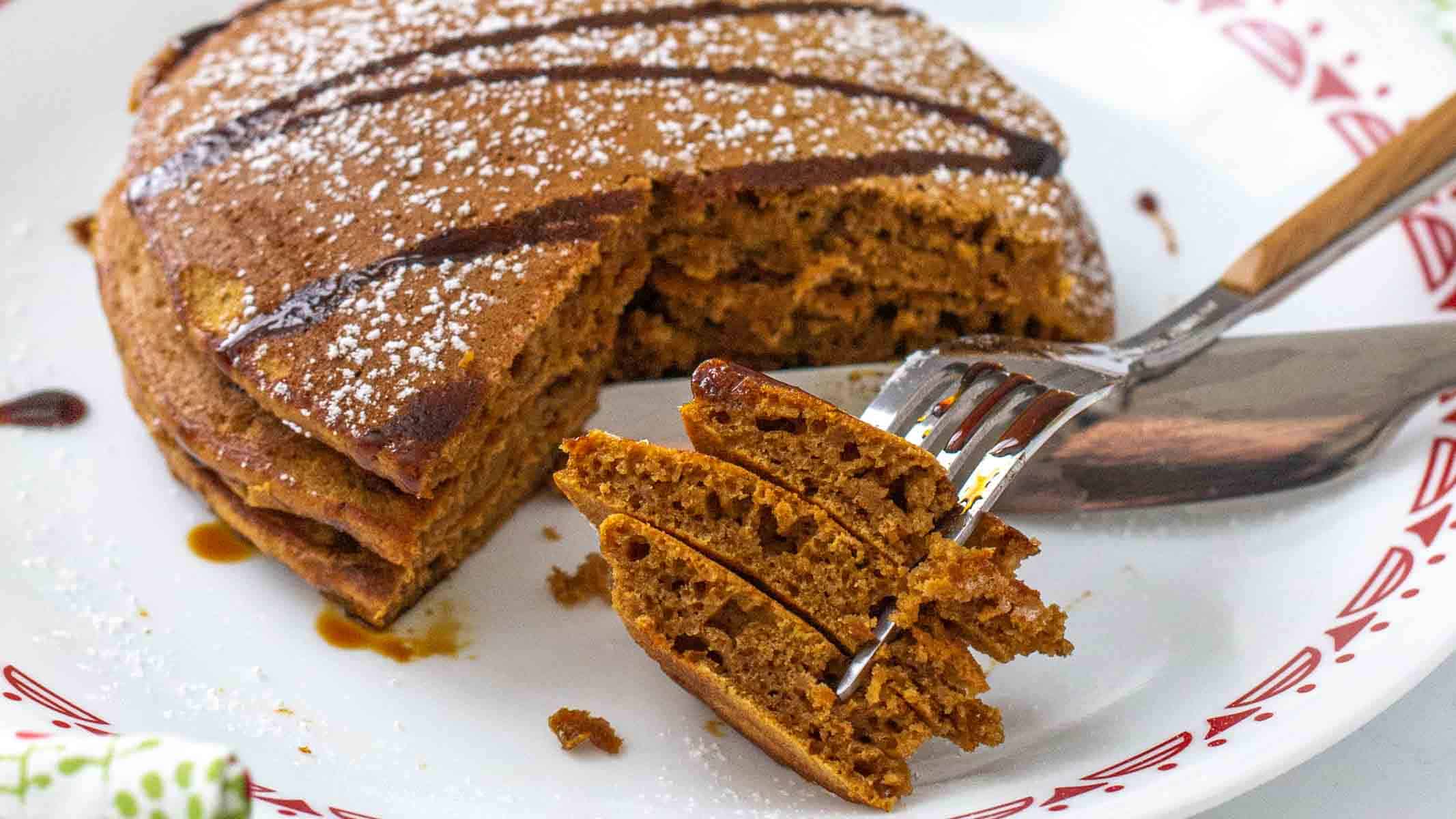 Gingerbread Pancakes