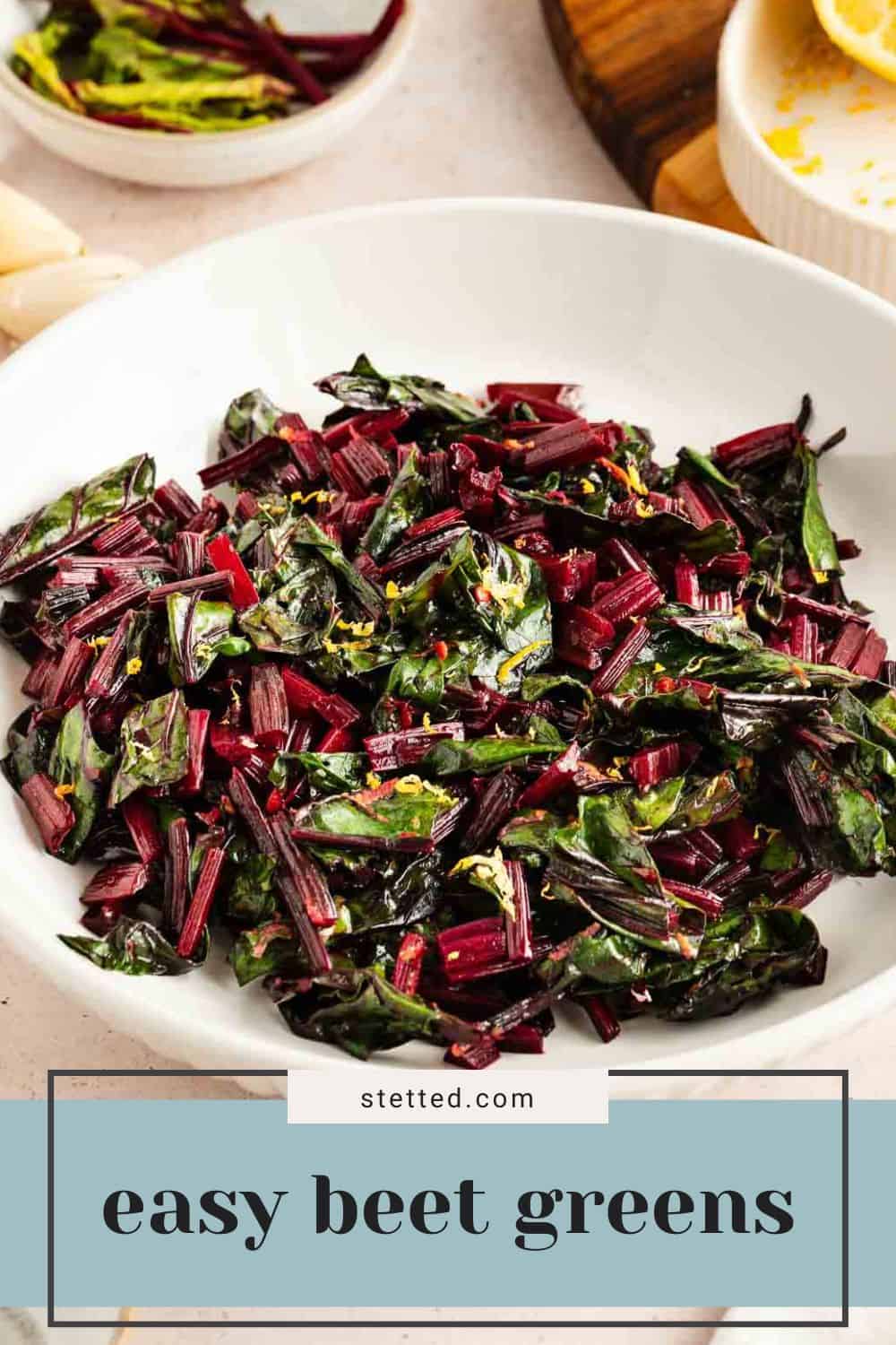 Easy Sautéed Beet Greens