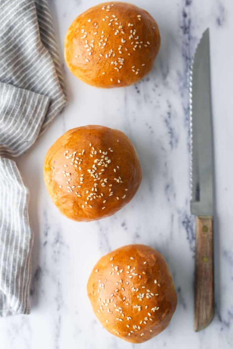 Homemade Hamburger Buns